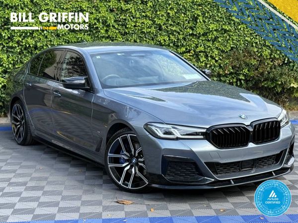 BMW 5-Series Saloon, Petrol Plug-in Hybrid, 2021, Grey