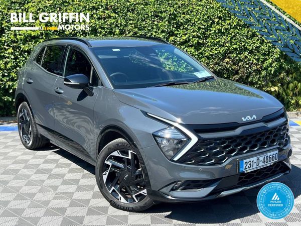 Kia Sportage Estate, Petrol Plug-in Hybrid, 2023, Grey