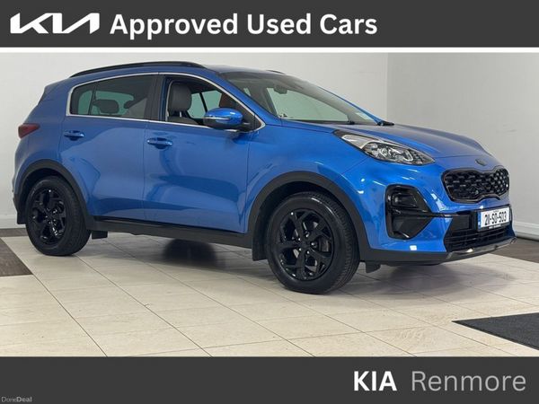 Kia Sportage MPV, Diesel Hybrid, 2021, Blue