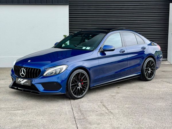 Mercedes-Benz C-Class Saloon, Diesel, 2017, Blue