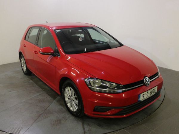 Volkswagen Golf Estate, Diesel, 2019, Red