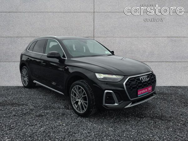 Audi Q5 SUV, Petrol Plug-in Hybrid, 2022, Black