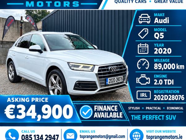 Audi Q5 SUV, Diesel, 2020, White