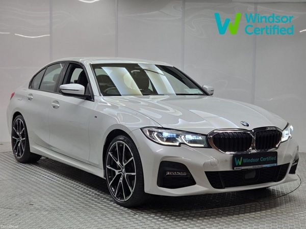 BMW 3-Series Saloon, Petrol Plug-in Hybrid, 2019, White