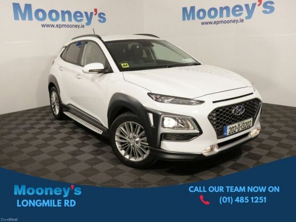 Hyundai KONA SUV, Petrol, 2020, White