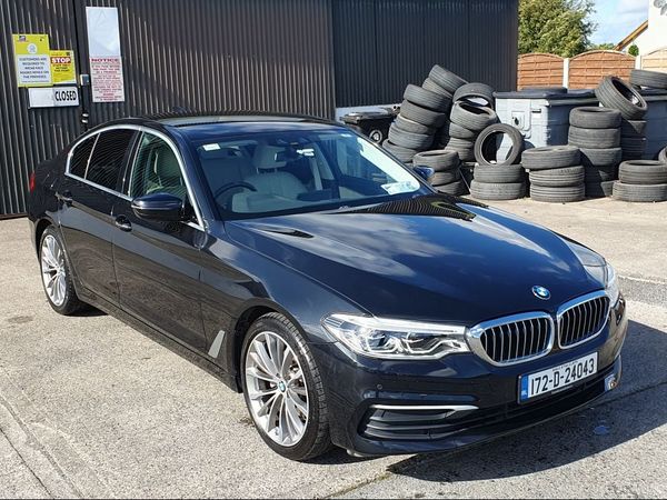 BMW 5-Series Saloon, Diesel, 2017, Black