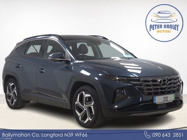 Hyundai Tucson SUV, Petrol Hybrid, 2021, Blue
