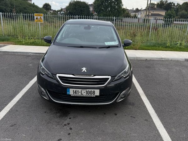 Peugeot 308 Hatchback, Diesel, 2014, Black