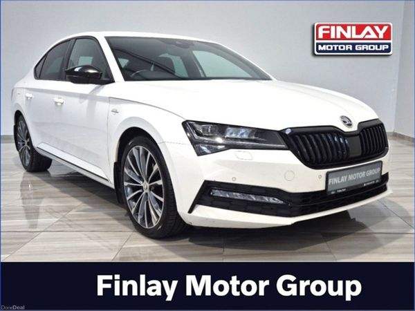 Skoda Superb Saloon, Petrol, 2020, White