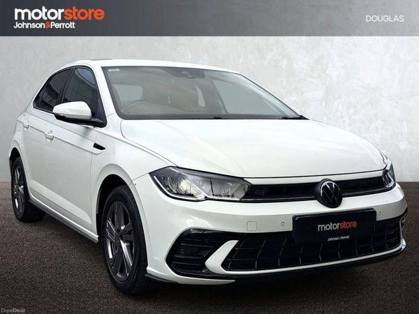 Volkswagen Polo Hatchback, Petrol, 2023, White