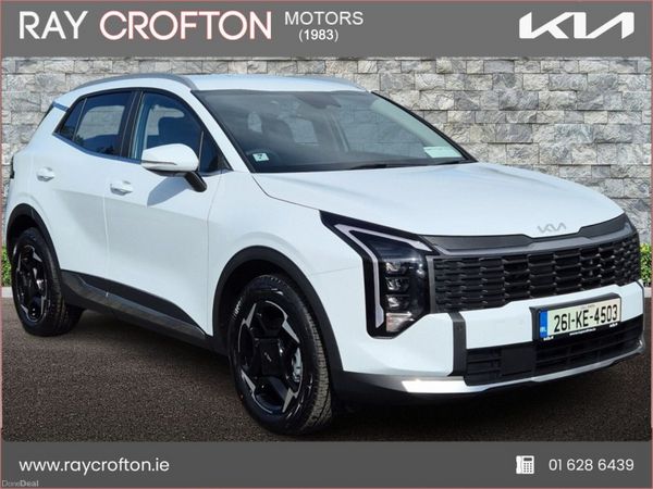 Kia Sportage SUV, Petrol Hybrid, 2026, White