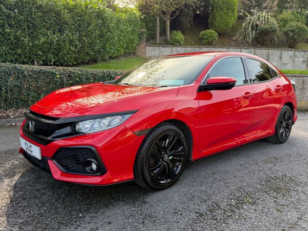 Honda Civic Hatchback, Diesel, 2019, Red