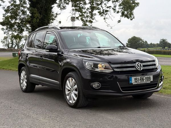 Volkswagen Tiguan SUV, Diesel, 2015, Black