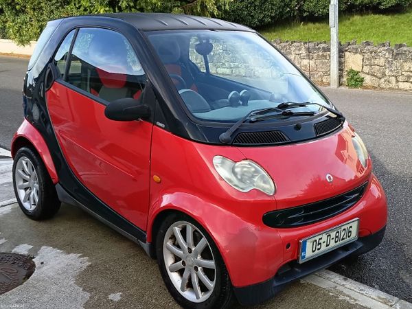 Smart City Coupe Hatchback, Petrol, 2005, Red