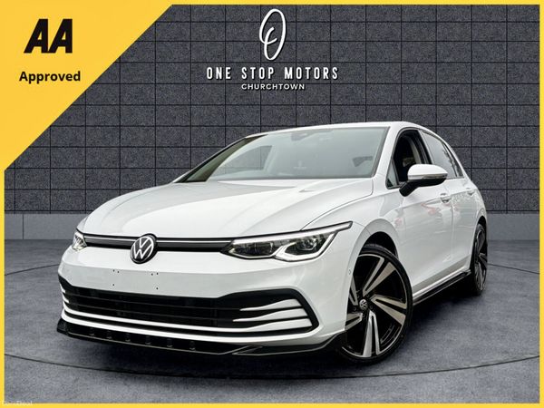 Volkswagen Golf Hatchback, Petrol Hybrid, 2021, White