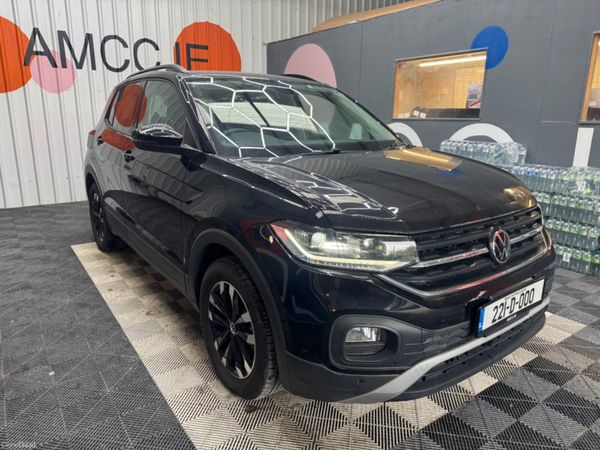 Volkswagen T-Cross SUV, Petrol, 2022, Black
