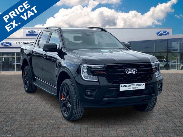 Ford Ranger Pick Up, Diesel, 2026, Black
