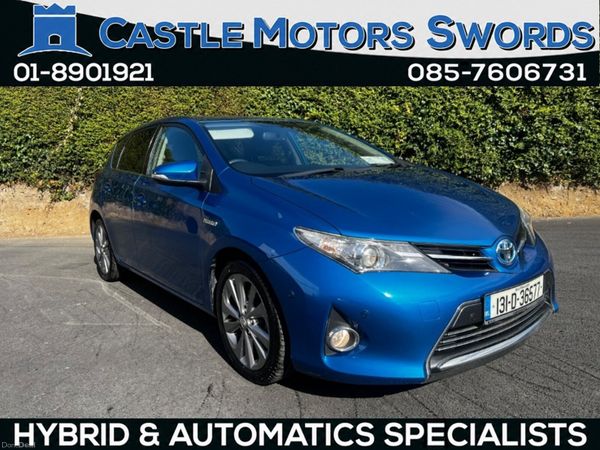 Toyota Auris Hatchback, Petrol Hybrid, 2013, Blue