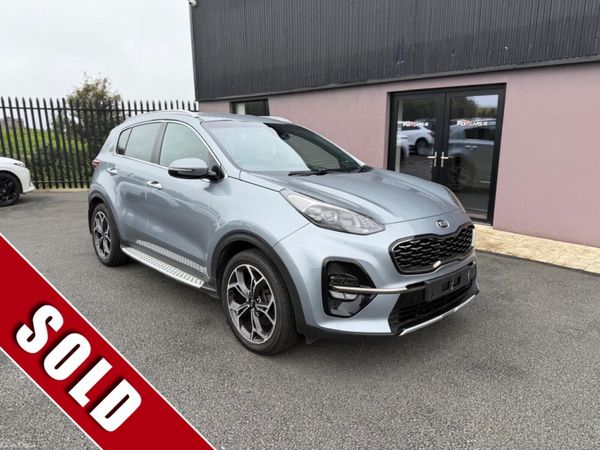 Kia Sportage SUV, Diesel Hybrid, 2020, Silver