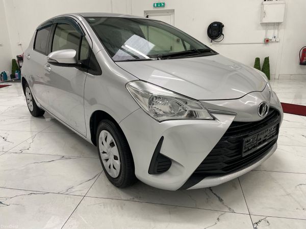 Toyota Vitz Hatchback, Petrol, 2018, Silver