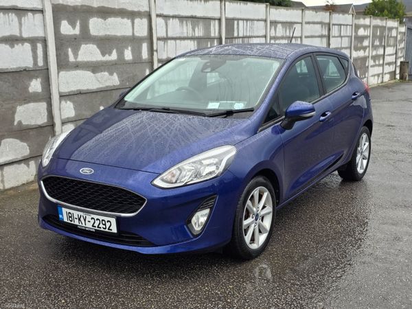 Ford Fiesta Hatchback, Petrol, 2018, Blue