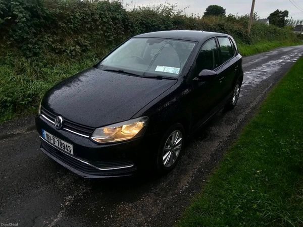 Volkswagen Polo Hatchback, Petrol, 2016, Black