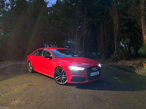Audi A6 Saloon, Diesel, 2017, Red