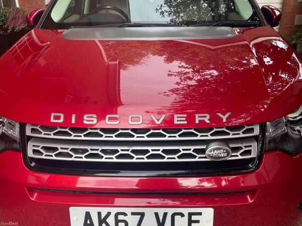 Land Rover Discovery Sport SUV, Diesel, 2018, Red