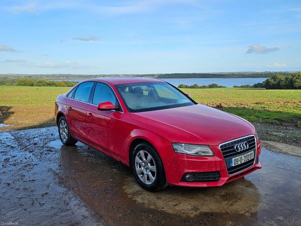 Audi A4 Saloon, Diesel, 2009, Red