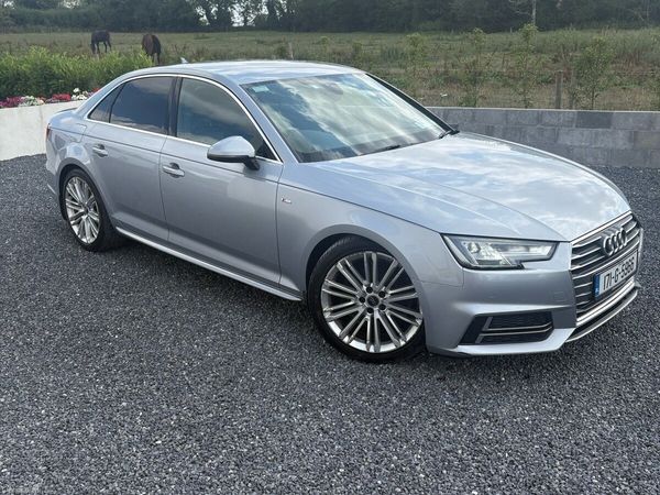 Audi A4 Saloon, Diesel, 2017, Silver