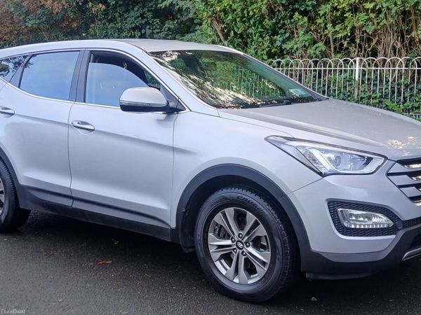 Hyundai Santa Fe SUV, Diesel, 2015, Silver