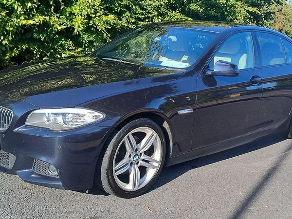 BMW 5-Series Saloon, Diesel, 2013, Black