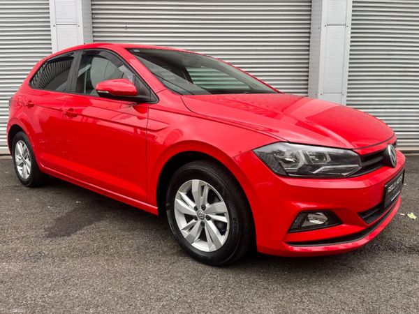 Volkswagen Polo Hatchback, Petrol, 2018, Red