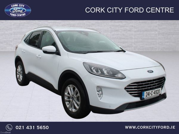 Ford Kuga MPV, Petrol Plug-in Hybrid, 2024, White