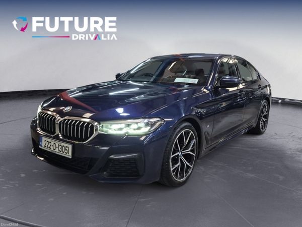BMW 5-Series Saloon, Diesel, 2022, Blue