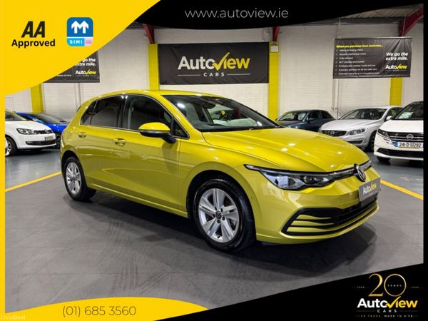 Volkswagen e-Golf Hatchback, Petrol Hybrid, 2022, Yellow