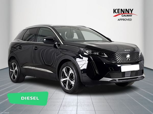 Peugeot 3008 MPV, Diesel, 2022, Black