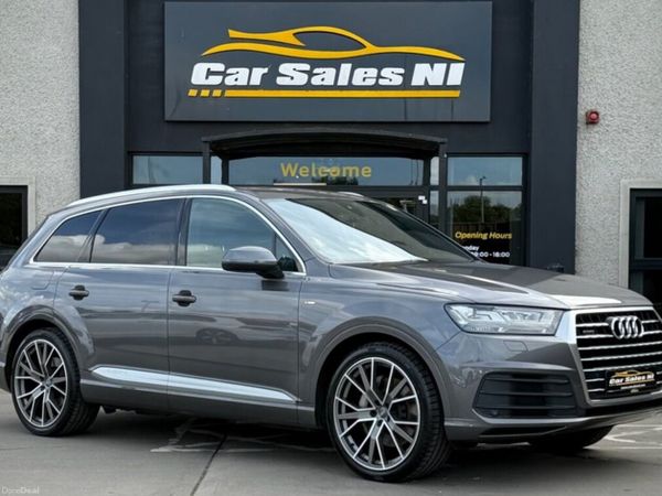 Audi Q7 SUV, Diesel Hybrid, 2019, Grey