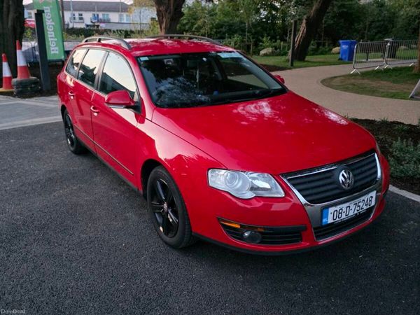 Volkswagen Passat Estate, Diesel, 2008, Red