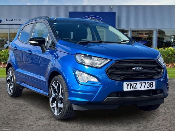 Ford EcoSport Hatchback, Petrol, 2019, Blue