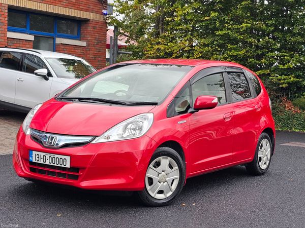 Honda Fit Hatchback, Petrol Hybrid, 2013, Red