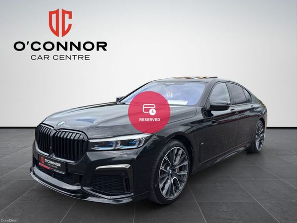 BMW 7-Series Saloon, Petrol Plug-in Hybrid, 2020, Black