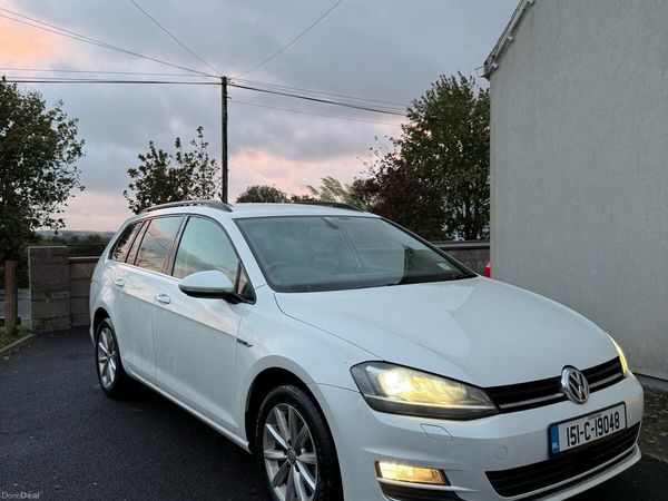 Volkswagen Golf Estate, Petrol, 2015, White