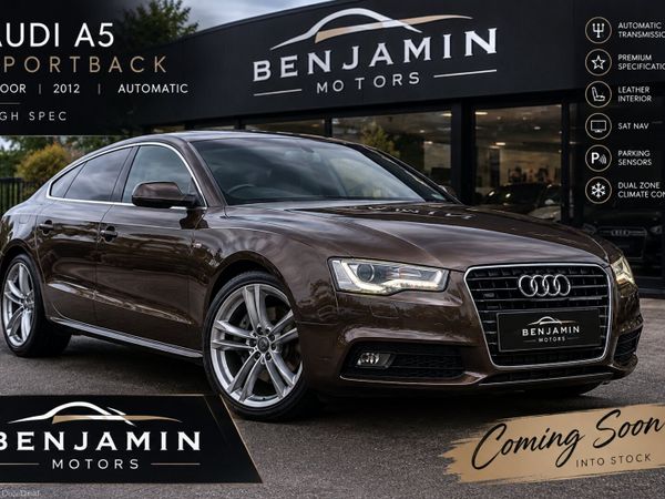 Audi A5 Hatchback, Petrol, 2012, Brown