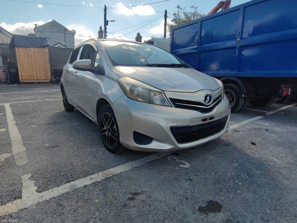 Toyota Vitz Hatchback, Petrol Hybrid, 2014, Beige