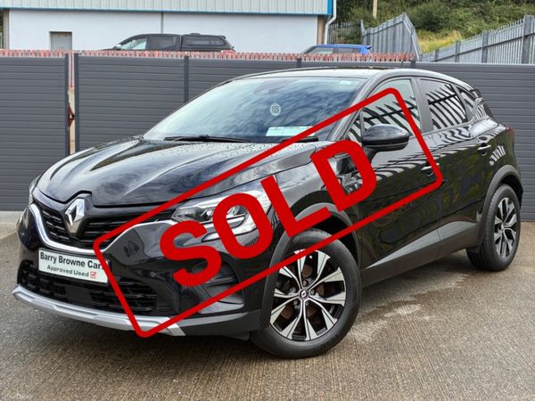 Renault Captur Hatchback, Petrol Hybrid, 2023, Black