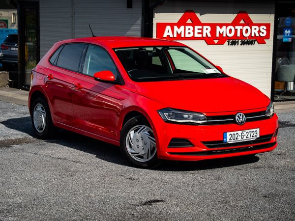 Volkswagen Polo Hatchback, Petrol, 2020, Red
