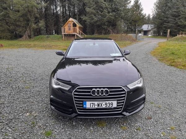 Audi A6 Saloon, Diesel, 2017, Black