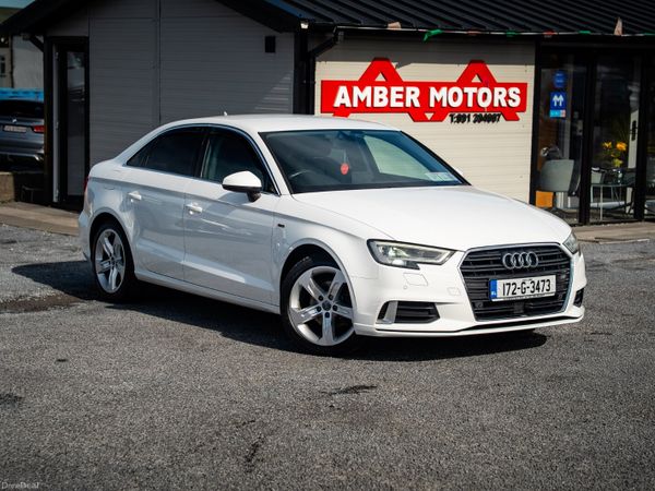 Audi A3 Saloon, Petrol, 2017, White