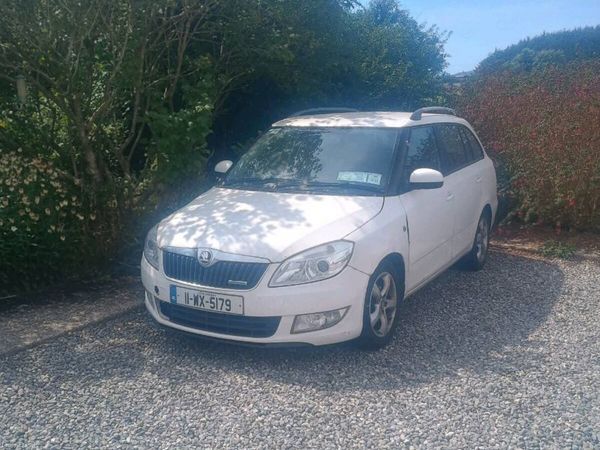 Skoda Fabia Estate, Diesel, 2011, White